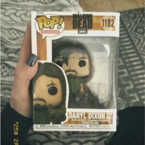 New Funko Pop! The Walking Dead Daryl With Dog #1182 Collection Action Figure